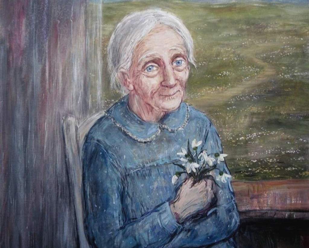 Старушка мать и сын. Нино Чакветадзе картины бабушка. Нино Чакветадзе бабушка. Старушка живопись. Бабушка картина.